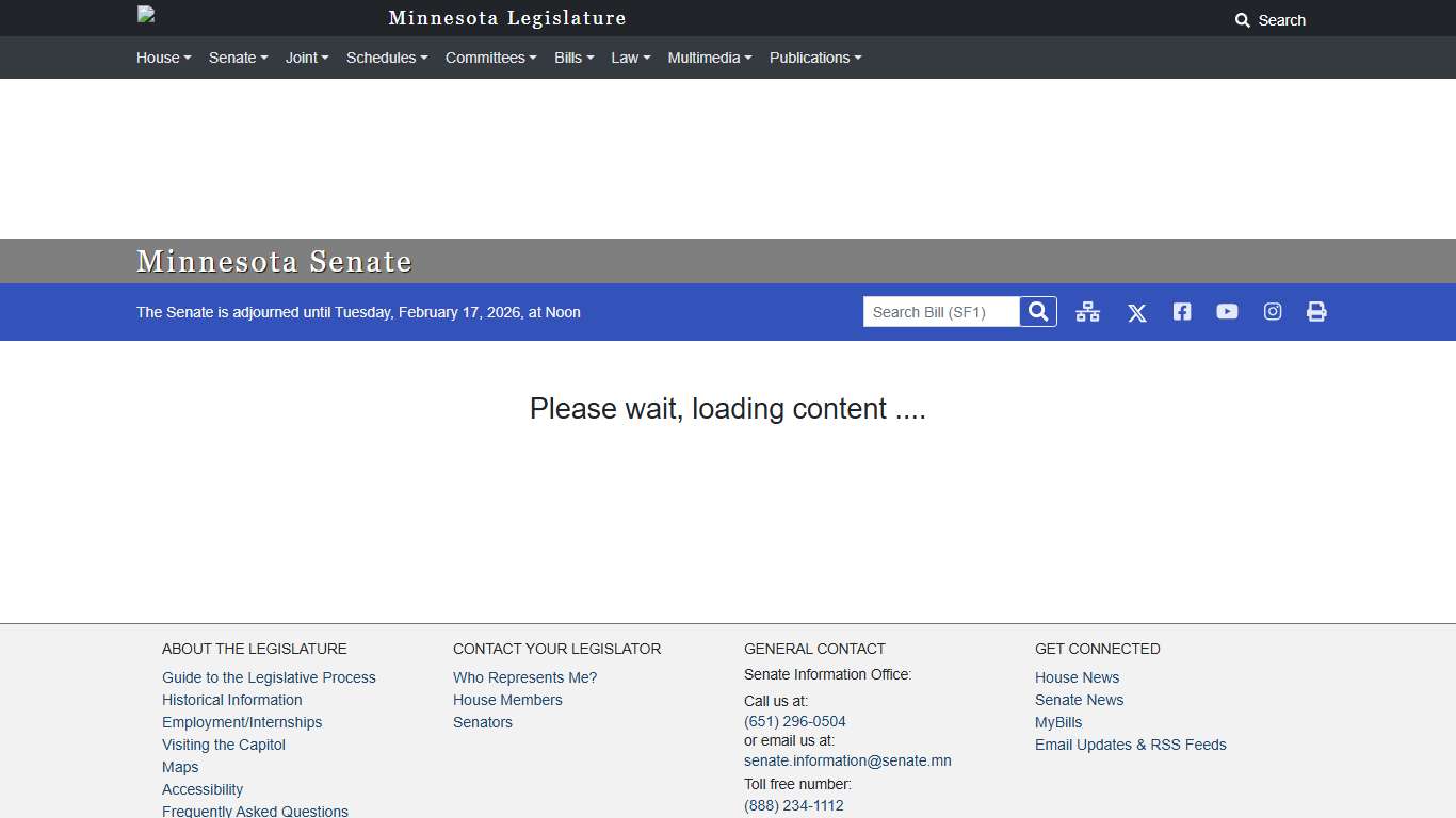 Journal - Minnesota Senate